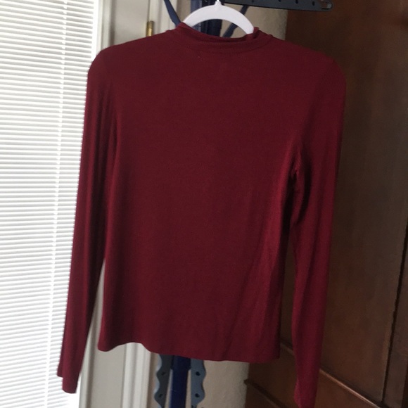 Good Luck Gem Half Zip Mock Neck - Picture 3 of 6